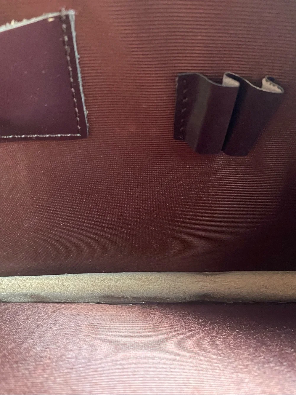 Heritage Burgundy Leather Briefcase with Dual Front Pockets